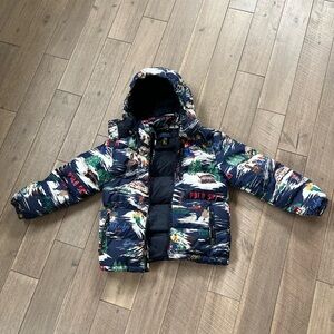 Ralph Lauren Kids' Multicolor Puffer Jacket Size 10/12